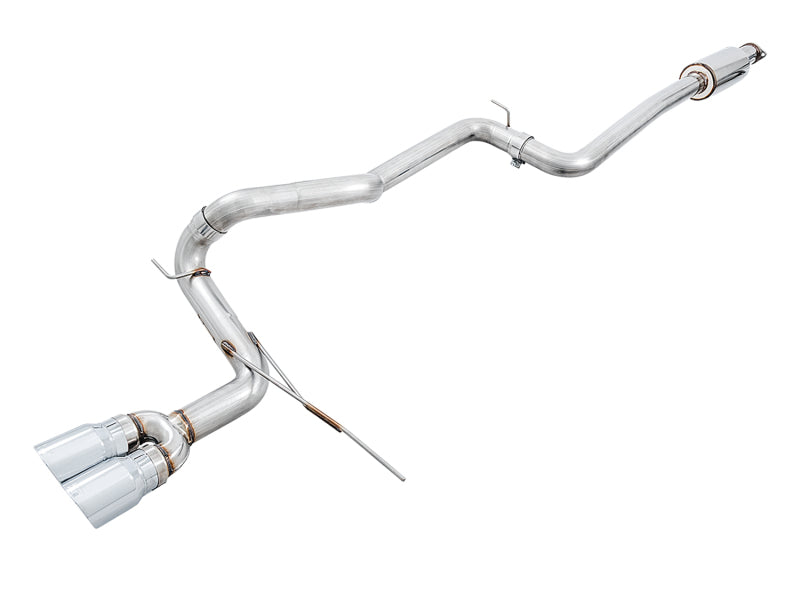 AWE Tuning 3020-32034 - AWE3020-32034 - AWE Tuning Ford Focus ST Track Edition Cat-back Exhaust - Chrome Silver Tips - Shipped in Europe - Tuningsupply.com
