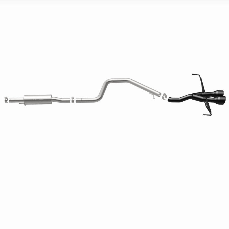 Magnaflow 19455 - MAG19455 - MagnaFlow 2019 Hyundai Veloster 1.6L 2.5in Center Exit Stainless Steel Cat-Back Exhaust w/Blk Tips - Shipped in Europe - Tuningsupply.com