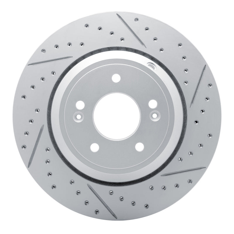 R1 Concepts 830-03056R - RNC830-03056R - R1 18-23 Genesis G80 Rear Right Drilled & Slotted Geo-Carbon Rotor - Shipped in Europe - Tuningsupply.com