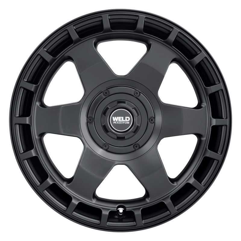 Weld W14809017500 - WELW14809017500 - Weld Off-Road Ridge 20x9 - 8x170 BP - ET0 - 125.1mm CB - Satin Black Wheel - Shipped in Europe - Tuningsupply.com