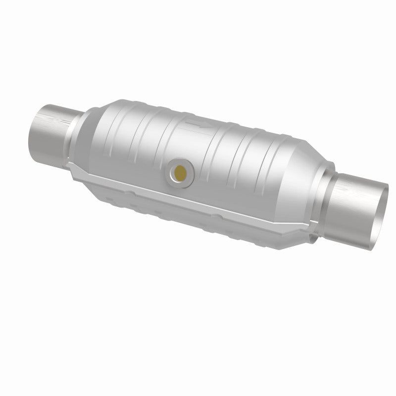 Magnaflow 51354 - MAG51354 - MagnaFlow Conv Univ 2in Inlet/Outlet Center/Center Round 11in Body L x 5.125in W x 15in Overall L - Shipped in Europe - Tuningsupply.com