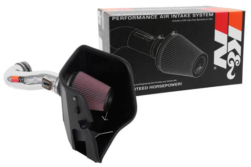 K&N Engineering 77-3110KP - KNN77-3110KP - K&N 2019 Chevy Silverado / GMC Sierra 1500 V8-5.3/6.2L Performance Air Intake Kit - Shipped in Europe - Tuningsupply.com