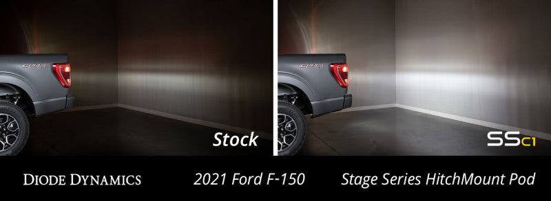 Diode Dynamics DD7649 - DIODD7649 - Diode Dynamics 21-23 F-150 Hitch Mount LED Pod Reverse Kit C1R - Shipped in Europe - Tuningsupply.com