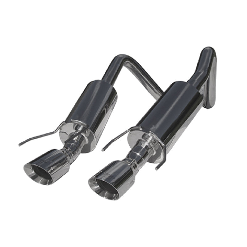 MBRP PS7000304 - MBRPS7000304 - MBRP 2005-2008 Chev Corvette Dual Muffler Axle Back 4 Round Dual Wall Tips - Shipped in Europe - Tuningsupply.com