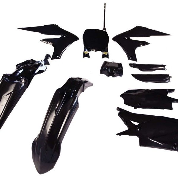 Cycra 1CYC-9327-12 - CYC1CYC-9327-12 - Cycra 19-23 Yamaha YZ250F Powerflow Body Kit - Black - Shipped in Europe - Tuningsupply.com