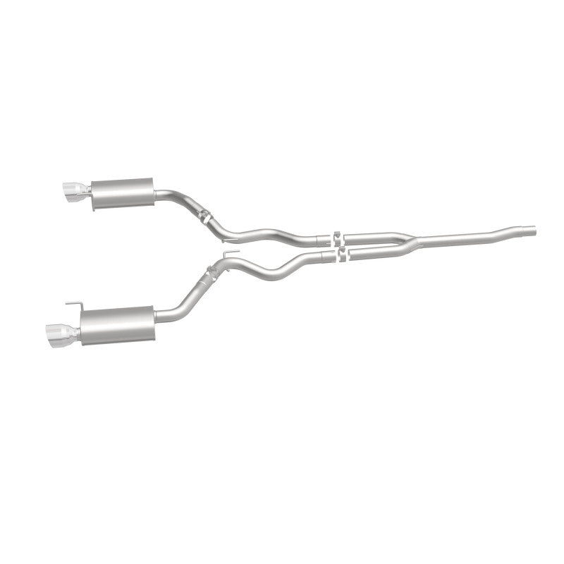 Magnaflow 19097 - MAG19097 - MagnaFlow Cat Back, SS, 2.5in, Street, Dual Split Polished 4.5in Tips 2015 Ford Mustang Ecoboost - Shipped in Europe - Tuningsupply.com