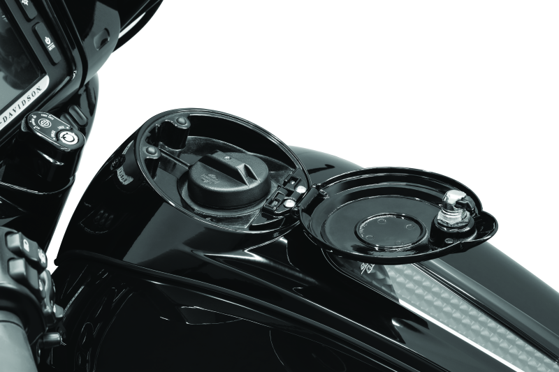 Kuryakyn 6999 - KUR6999 - Kuryakyn Easy Fill Fuel Door Black - Shipped in Europe - Tuningsupply.com