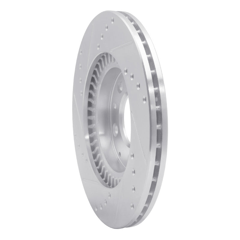 R1 Concepts 631-80047R - RNC631-80047R - R1 06-15 Mazda MX-5 Miata Front Right Drilled & Slotted Silver Brake Rotor - Shipped in Europe - Tuningsupply.com
