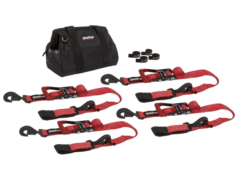 SpeedStrap 71733 - SSP71733 - SpeedStrap 2In Off-Road Tie-Down Kit - Red - Shipped in Europe - Tuningsupply.com