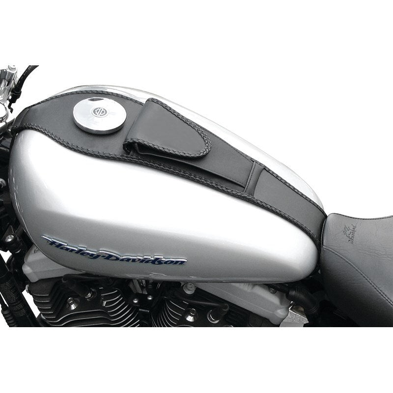 Mustang Motorcycle 93322 - MMP93322 - Mustang 04-21 Harley Sportster Tank Bib - Black - Shipped in Europe - Tuningsupply.com