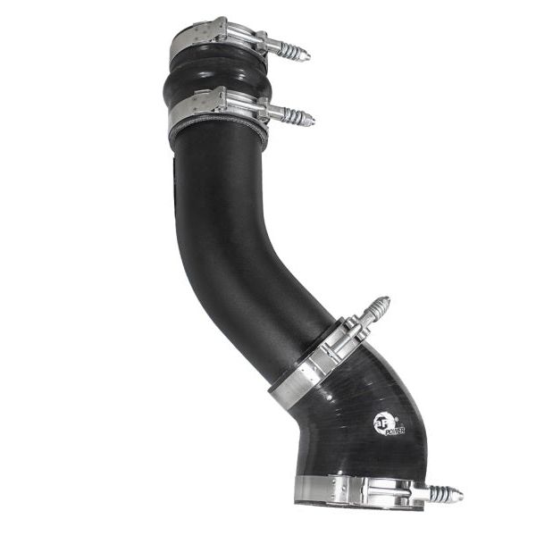 aFe 46-20068-B - AFE46-20068-B - aFe Bladerunner 3 inch Black Intercooler Hot Side Tube Dodge Diesel Trucks 94-02 L6-5.9L - Shipped in Europe - Tuningsupply.com