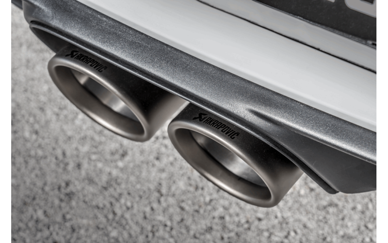 Akrapovic S-PO/TI/8-TP - AKRS-PO/TI/8-TP - Akrapovic 2018 Porsche 911 GT3 (991.2) Slip-On Race Line (Titanium) w/Titanium Tail Pipe Set - Shipped in Europe - Tuningsupply.com