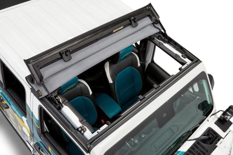 Bestop 52454-35 - BES52454-35 - Bestop 20-26 Jeep Gladiator / 18-26 Wrangler JL Sunrider For Hardtop (Black Diamond) - Shipped in Europe - Tuningsupply.com