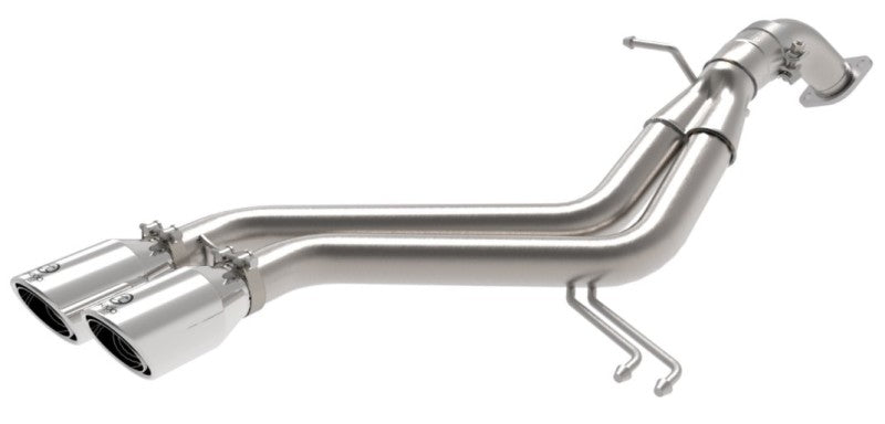 aFe 49-37019-P - AFE49-37019-P - aFe Takeda 13-17 Hyundai Veloster L4-1.6L 2-1/2in 304 SS Axle-Back Exhaust w/ Polished Tips - Shipped in Europe - Tuningsupply.com