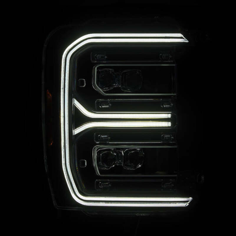 AlphaRex 880895 - ARX880895 - AlphaRex 23-26 Ford F-250 SD NOVA LED Proj Headlights Blk w/Activ Light/Seq Signal/Switchback - Shipped in Europe - Tuningsupply.com