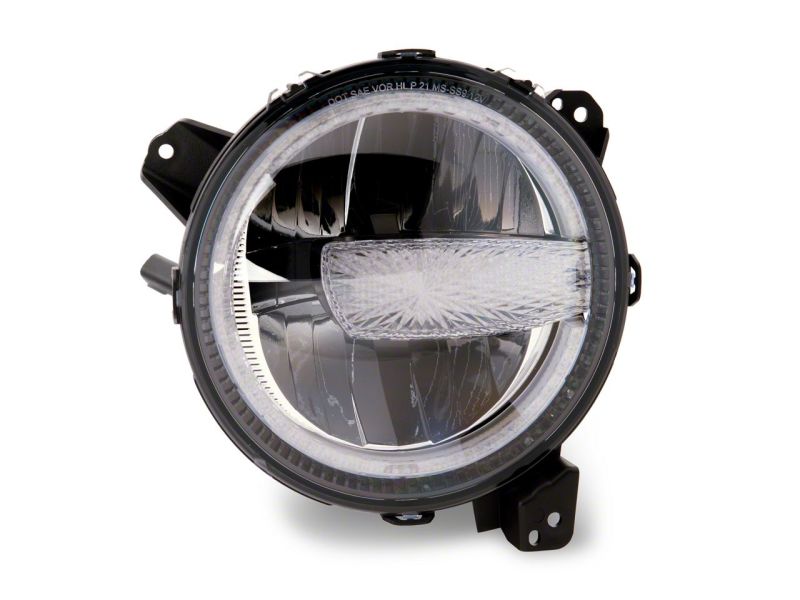 Raxiom J164371 - RAXJ164371 - Raxiom 18-23 Jeep Wrangler JL Axial Series 9-In LED Headlights- Black Housing (Clear Lens) - Shipped in Europe - Tuningsupply.com