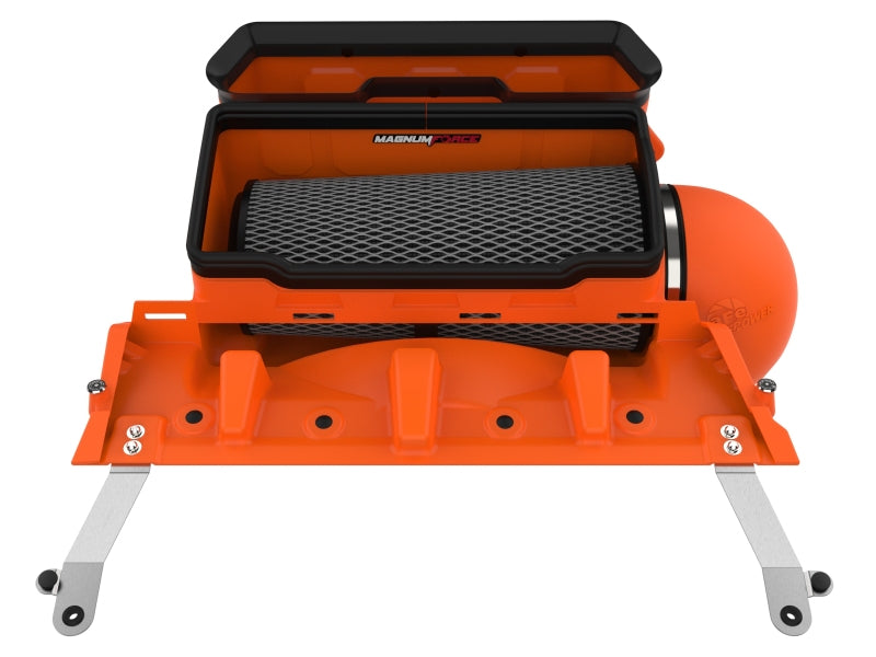 aFe 54-13072KN - AFE54-13072KN - aFe 21-23 RAM 1500 TRX V8-6.2L SC Magnum FORCE Stage2 Orange Edition Cold Air Intake System w/Pro 5R - Shipped in Europe - Tuningsupply.com