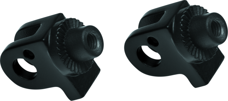 Kuryakyn 8905 - KUR8905 - Kuryakyn Splined Peg Adapter Triumph Satin Black - Shipped in Europe - Tuningsupply.com