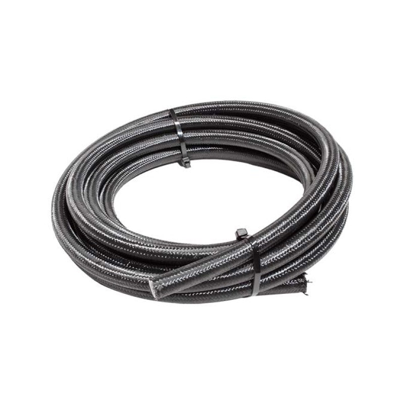 Snow Performance SNF-60815B - SNOSNF-60815B - Snow 8AN Braided Stainless PTFE Hose - 15ft (Black) - Shipped in Europe - Tuningsupply.com