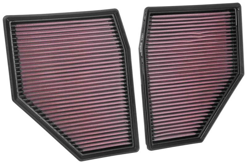 K&N Engineering 33-3128 - KNN33-3128 - K&N 18-19 BMW M5 V8 4.4L F/I Turbo Replacement Air Filter (Two Per Box) - Shipped in Europe - Tuningsupply.com