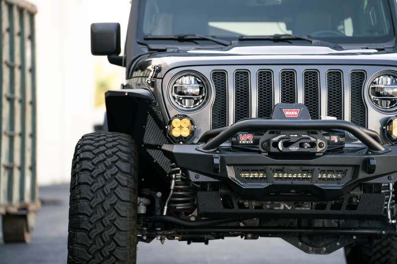 DV8 Offroad - DVEFBJL-09 - DV8 Offroad 18-23 Wrangler JL/Gladiator JT Spec Series Front Bumper - Shipped in Europe - Tuningsupply.com