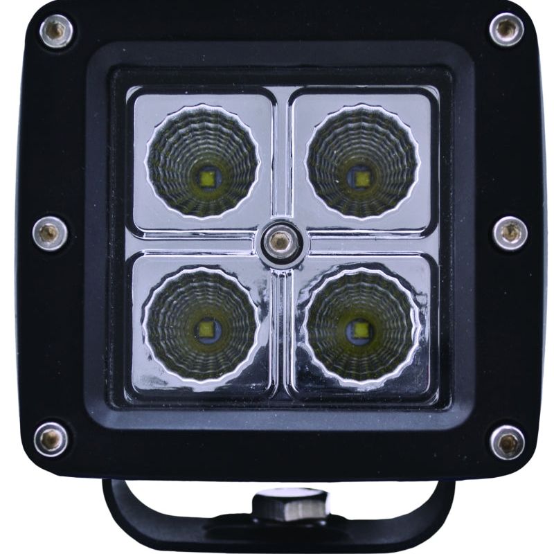 Hella LA357204821 - HELLA357204821 - Hella HVF Cube 4 LED Off Road Kit - 3.1in 2X12W - Shipped in Europe - Tuningsupply.com