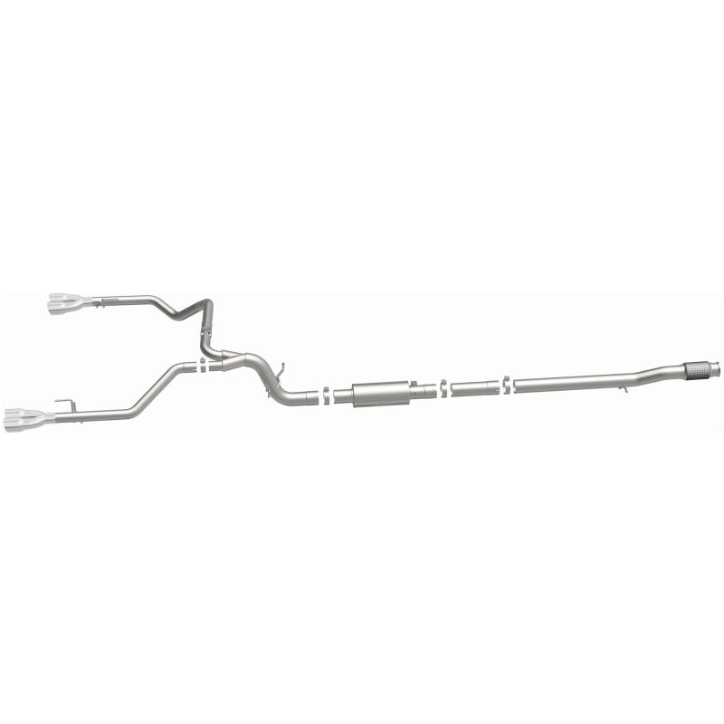 Magnaflow 19489 - MAG19489 - MagnaFlow 2019 Chevrolet Silverado 1500 Quad Exit Polished Stainless Cat-Back Exhaust - Shipped in Europe - Tuningsupply.com