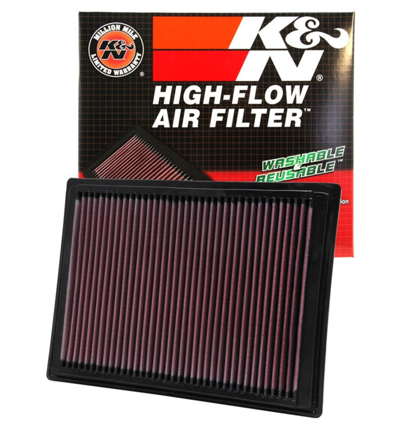 K&N Engineering 33-2287 - KNN33-2287 - K&N 04-08 Ford F150 / 05-06 Expedition / 05-07 F250 SD / 05-06 Lincoln Navigator Drop In Air Filter - Shipped in Europe - Tuningsupply.com