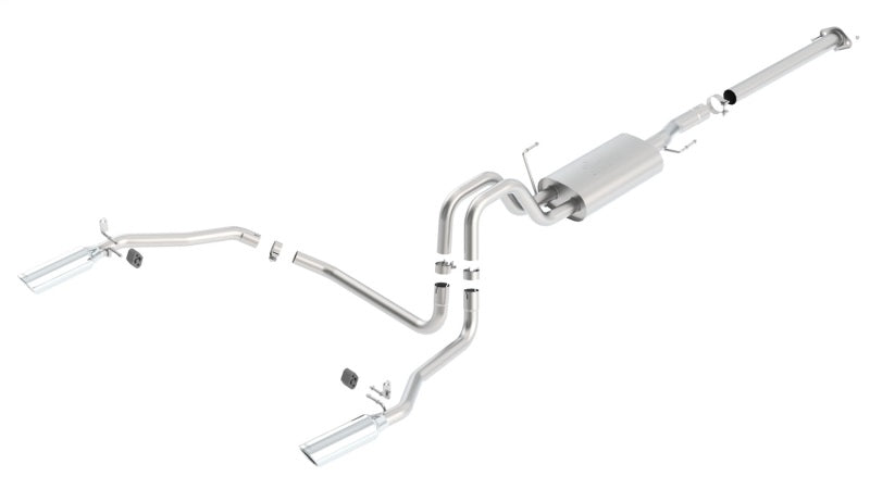 Borla 140417 - BOR140417 - Borla 11-14 Ford F-150 5.0L AT 2/4WD Aggressive ATAK SS Catback Exhaust - Shipped in Europe - Tuningsupply.com
