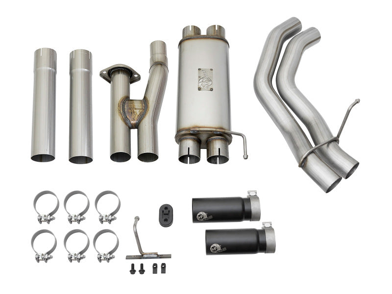 aFe 49-43091-B - AFE49-43091-B - aFe POWER Rebel Series 3in 409 SS Cat Back Exhaust w/ Black Tips 17 Ford F-150 Raptor V6-3.5L - Shipped in Europe - Tuningsupply.com