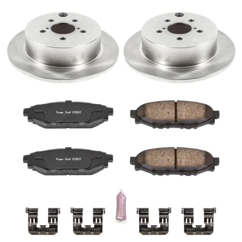 PowerStop KOE6107 - PSBKOE6107 - Power Stop 16-18 Subaru Crosstrek Rear Autospecialty Brake Kit - Shipped in Europe - Tuningsupply.com