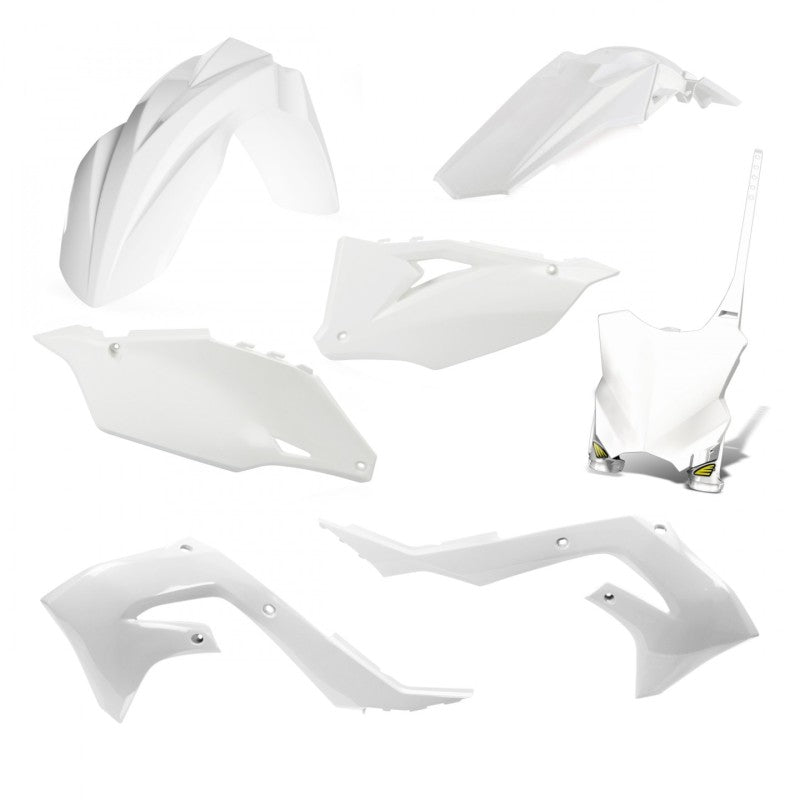 Cycra 1CYC-9425-42 - CYC1CYC-9425-42 - Cycra 21-23 Kawasaki KX450X 5 PC. Replica Body Kit - White - Shipped in Europe - Tuningsupply.com