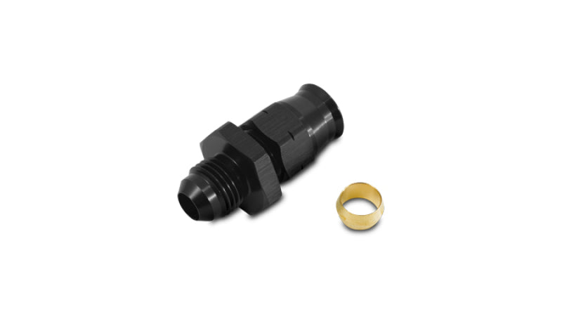 Vibrant 16459 - VIB16459 - Vibrant -10AN Male to .625in Tube Adapter Fitting (w/Brass Olive Insert) - Shipped in Europe - Tuningsupply.com