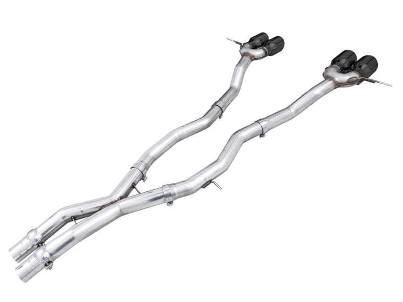AWE Tuning 3020-42482 - AWE3020-42482 - AWE Track Edition Catback Exhaust for BMW G8X M3/M4 - Diamond Black Tips - Shipped in Europe - Tuningsupply.com
