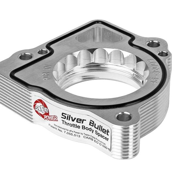 aFe 46-32003 - AFE46-32003 - aFe Silver Bullet Throttle Body Spacers TBS Dodge Dakota/Durango 00-09 V8-4.7/5.7L HEMI - Shipped in Europe - Tuningsupply.com
