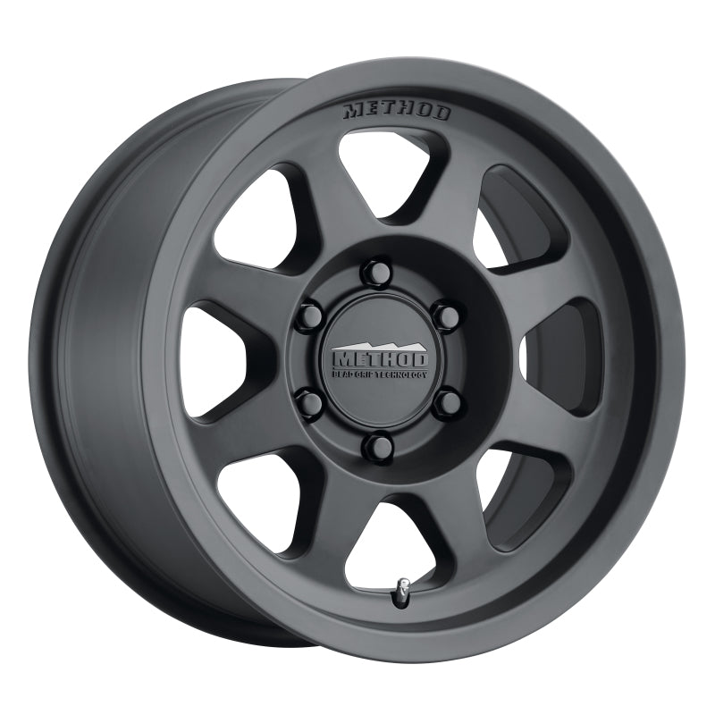 Method Wheels MR70168060500 - MRWMR70168060500 - Method MR701 16x8 0mm Offset 6x5.5 106.25mm CB Matte Black Wheel - Shipped in Europe - Tuningsupply.com