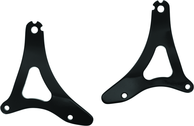 Kuryakyn 7087 - KUR7087 - Kuryakyn Fixed Mounts Multi-Purpose Driver & Passenger Backrest 14-22 Touring Models Black - Shipped in Europe - Tuningsupply.com