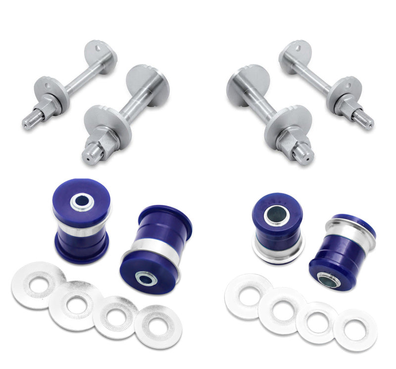 Superpro TRC120LCAADJ - SPRTRC120LCAADJ - SuperPro 2003 Lexus GX470 Base Front Lower Inner Control Arm Offset Bushing and Camber Pin Set - Shipped in Europe - Tuningsupply.com