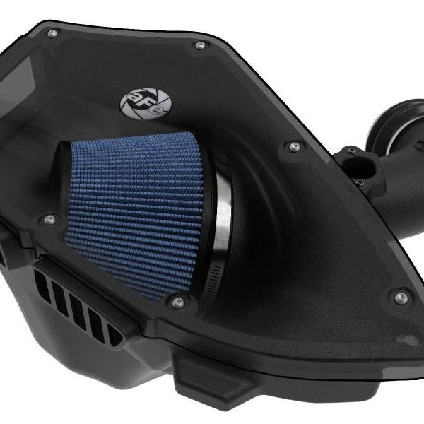 aFe 54-81012-B - AFE54-81012-B - aFe MagnumForce Stage 2 Si Intake System Pro 5 R Black 06-12 BMW 3 Series E9x L6 3.0L Non-Turbo - Shipped in Europe - Tuningsupply.com
