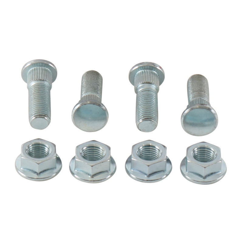 QuadBoss 608264 - QBS608264 - QuadBoss 04-05 Polaris ATP 330 4x4 Front Wheel Stud & Nut Kit - Shipped in Europe - Tuningsupply.com