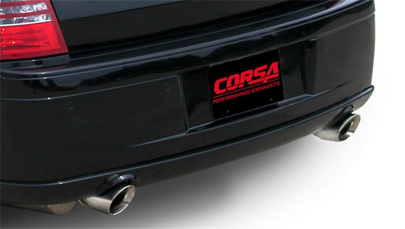 CORSA Performance 14440 - COR14440 - Corsa 2005-2010 Dodge Charger No Towing Hitch SRT-8 6.1L V8 Polished Xtreme Cat-Back Exhaust - Shipped in Europe - Tuningsupply.com