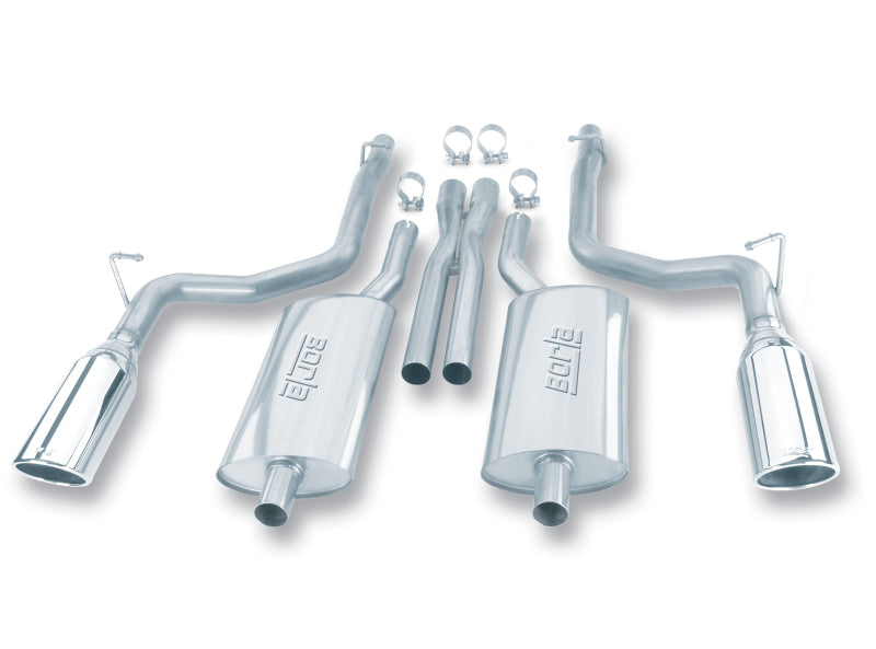 Borla 140125 - BOR140125 - Borla 05-10+ Charger / Magnum / 300C R/T 5.7L Aggressive Catback Exhaust - Shipped in Europe - Tuningsupply.com