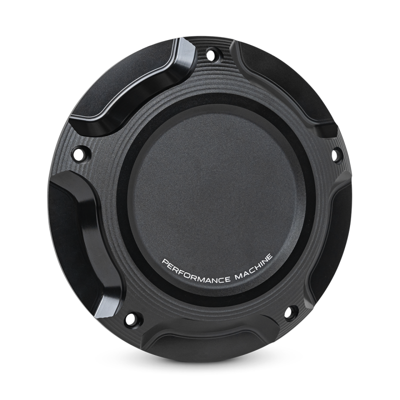 Performance Machine 0177-2086-SMB - PFM0177-2086-SMB - Performance Machine Derby Cover Race Series - Black Ops - Shipped in Europe - Tuningsupply.com