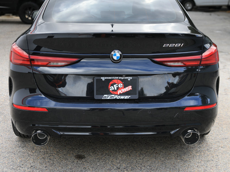 aFe 49-36355-B - AFE49-36355-B - aFe MACHForce XP Exhausts Axle-Back 21-24 BMW 228i 2.0T (SS w/ Black Tips) - Shipped in Europe - Tuningsupply.com