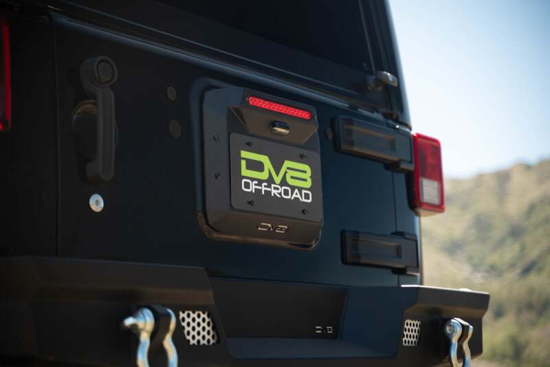 DV8 Offroad TSJK-01 - DVETSJK-01 - DV8 Offroad 07-18 Jeep Wrangler JK Spare Tire Delete - Shipped in Europe - Tuningsupply.com