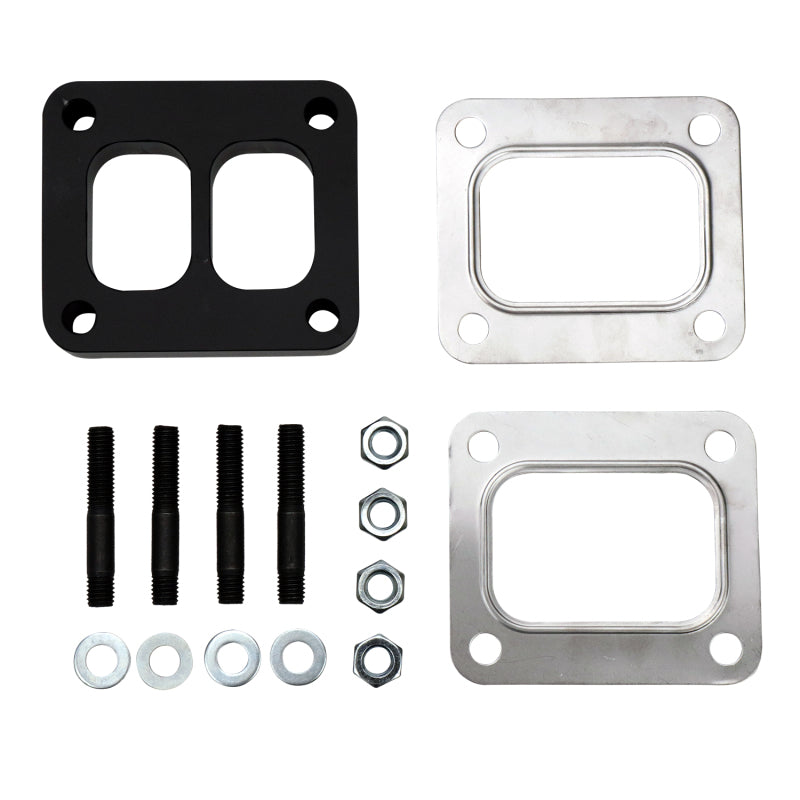 Wehrli WCF100118 - WCFWCF100118 - Wehrli Universal T4 Spacer Plate Kit 0.5in w/Studs & Gaskets - Shipped in Europe - Tuningsupply.com