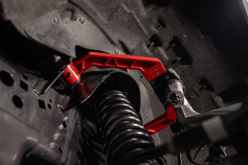 UMI Performance 6565-R - UMI6565-R - UMI Performance 15-25 Ford F-150 Adjustable Upper A-Arm Kit - Red - Shipped in Europe - Tuningsupply.com