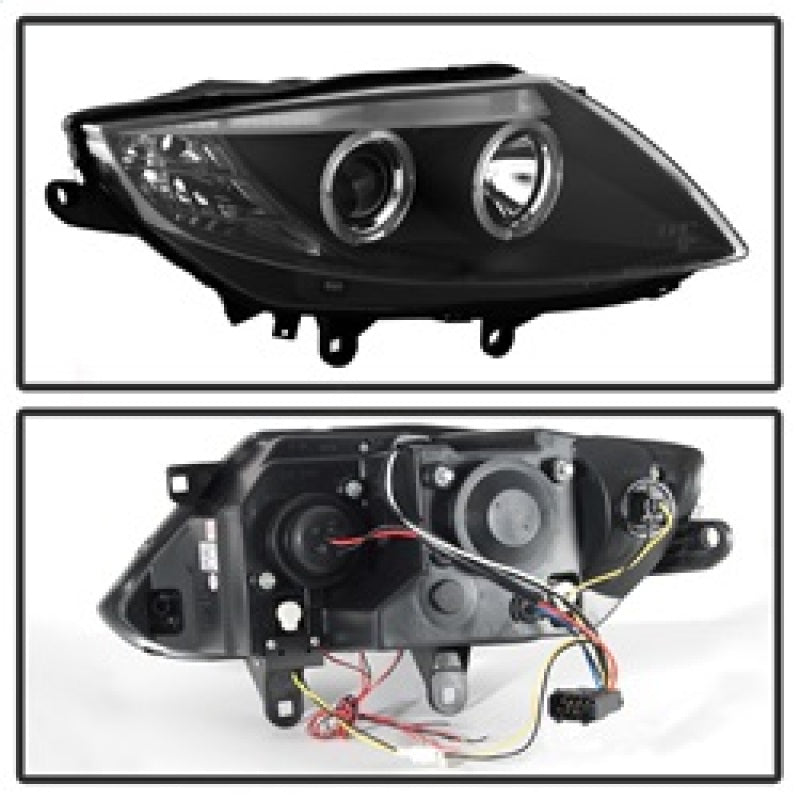 SPYDER 5029072 - SPY5029072 - Spyder BMW Z4 03-08 Projector Headlights Halogen Model Only - LED Halo Black PRO-YD-BMWZ403-HL-BK - Shipped in Europe - Tuningsupply.com