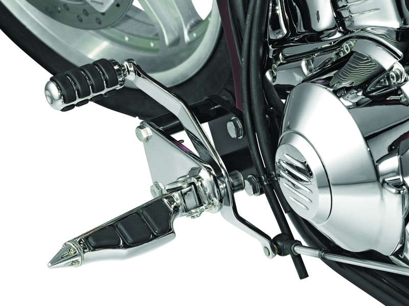 Kuryakyn 8852 - KUR8852 - Kuryakyn Round Shift Peg Cover Honda Chrome - Shipped in Europe - Tuningsupply.com