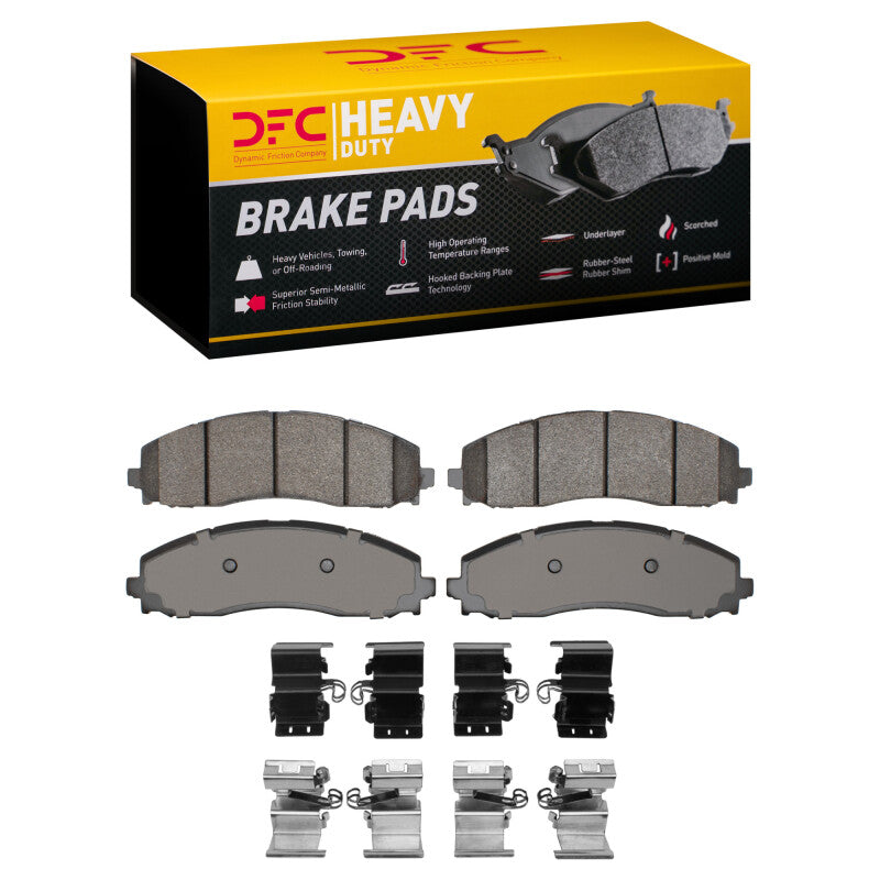 DFC 1214-2491-01 - DFC1214-2491-01 - DFC 23-25 Ford F-350 Super Duty 4WD Rear Heavy Duty Pads and Hardware Kit - Shipped in Europe - Tuningsupply.com